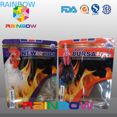 کیسه مواد غذایی حیوانات خانگی Zpilock فویل آلومینیوم حیوانات Tukey کیسه مواد غذایی