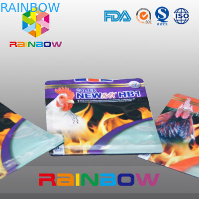 کیسه مواد غذایی حیوانات خانگی Zpilock فویل آلومینیوم حیوانات Tukey کیسه مواد غذایی