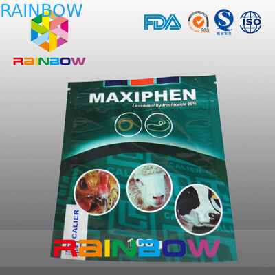 فویل آلومینیوم خوراک پت تغذیه گاو شیری ایستاده تا بسته بندی مواد غذایی