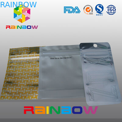 کیسه زیپ ایستاده برای چای، بسته بندی کیسه های پلاستیکی کیسه های دست دوم و دستگیره