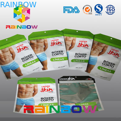 کیسه پلی اتیلن فویل Mylar Ziplock برای هدیه / بسته بندی لباس / Noni Ziplock کیسه / کیسه های پلاستیکی زیر لباس