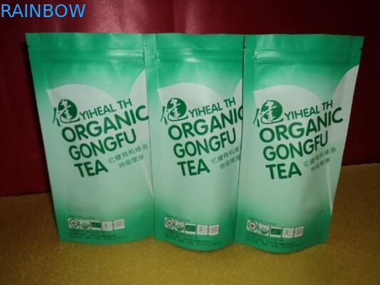 کیسه های لیپتون منحنی براق / PET / VMPET / PE بسته بندی کیسه های آماده سازی / چسبانیدن چای