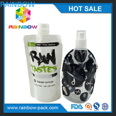 بسته بندی کیسه های غذای کودک قابل استفاده مجدد با زیپ در بالا