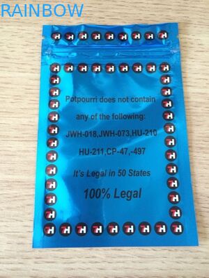 کیسه های فویل آلومینیوم با عصاره گیاهی سه طرفه با زیپ