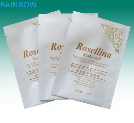 بسته بندی کیسه های آلومینیومی فویل ماسک صورت با سوراخ سوراخ / سوراخ سوراخ