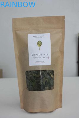 کیسه های بسته بندی مواد غذایی آلومینیومی روکش شده Mylar، کیسه های کاغذی ایستاده