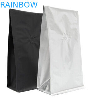 تخت پایین کاغذ کرافت کاغذ کیسه قهوه حرارت مهر و موم بسته بندی مواد غذایی درجه