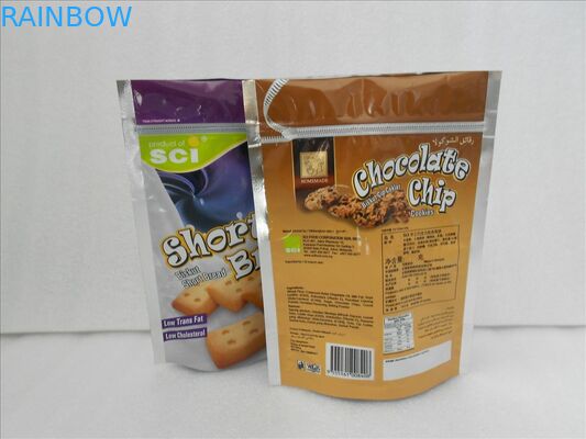 بسته بندی کیسه فویل قابل انعطاف پذیر فویل آلومینیومی کیسه های Ziplock روکش