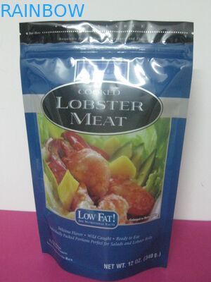 بسته بندی کیسه فویل قابل انعطاف پذیر فویل آلومینیومی کیسه های Ziplock روکش