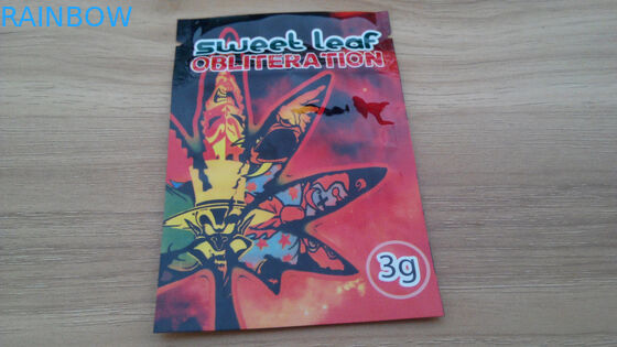 انگلستان 1g، 3g شیرین برگ سبزیجات لوازم بسته بندی / تحقیق کیسه های پودر شیمیایی با زیپ