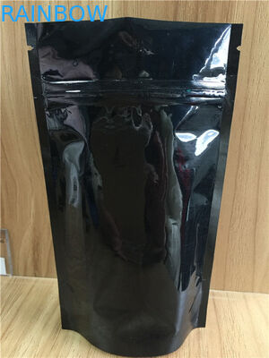 فویل آلومینیومی پایین کمربند گیسنت Ziplock ذخیره سازی بسته بندی پودر برنج پف شده