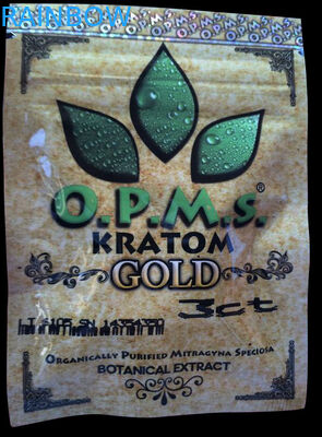 بسته بندی لوازم آرایشی و بهداشتی کراتوم فیش بسته بندی کیسه ای، 3ct OPMS کپسول کیسه Kratom