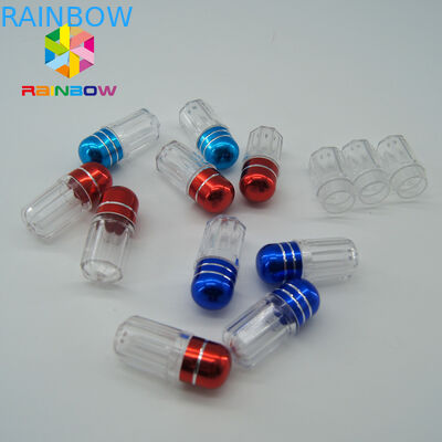 کپسول جنسی Rhino بطری های قرص پلاستیکی / ظرف کپسول Empry