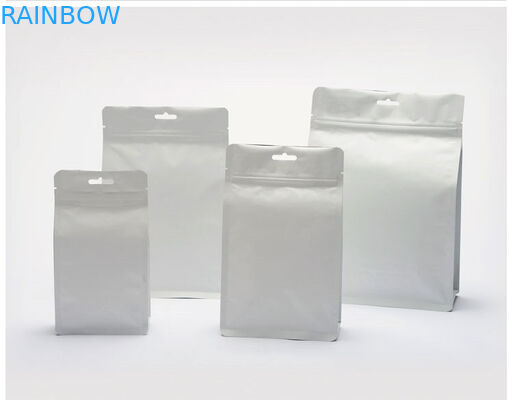 کیسه کیسه کیسه اسنک کیسه ای کیسه ای میلار Zipper Kraft با پنجره واضح برای قهوه / کوکی