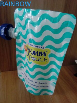 بسته بندی کیسه های کمپرسور ضد آب قابل استفاده مجدد کیسه غذای کودک Ziplock با اسپورت