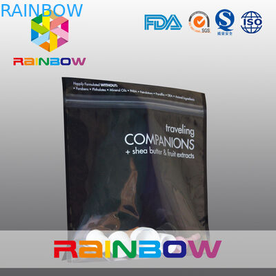 چاپ سفارشی 250g مت Stand Up Ziplock کیسه های باقلا سبز با شیر