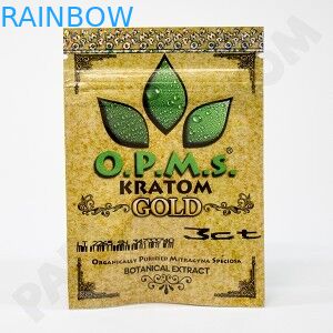 عصاره گیاهی فویل کیسه بسته بندی فویل آلومینیوم ziplock کیسه کپسول بسته بندی