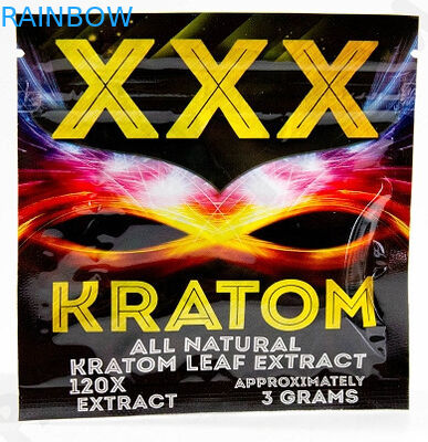 3g Xxx Kratom پودر Ziplock کیسه / کراتوم بسته بندی لوازم آرایشی و بهداشتی لوازم آرایشی و بهداشتی