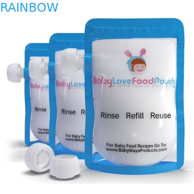 بسته بندی کیسه های پلی اتیلن پلاستیکی Ziplock، فریزر ایمن شیر پودر مایع شیر