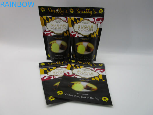 بسته بندی قهوه سفارشی کیسه ایستاده با زیپ، یک راه شیر