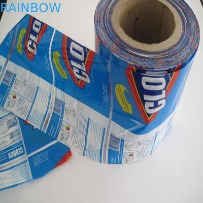 ساخته شده ساخته شده سفارشی PVC کوچک آستین برای بسته بندی بطری / ضد آب برچسب برچسب