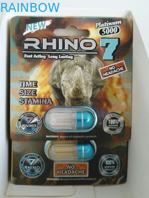 ODM ODM بسته بندی جعبه کاغذ بسته بندی مردانه جنسی تقویت قرص