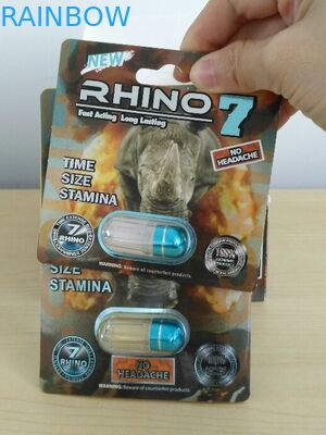 ODM ODM بسته بندی جعبه کاغذ بسته بندی مردانه جنسی تقویت قرص