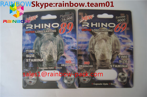 کارت چاپ 3D FX 25000 کارت های پلاستیکی 3D lenticular سفارشی Rhino V7 3D قرص های جنسی 3D بسته بندی کارت قرص جنسی 3D