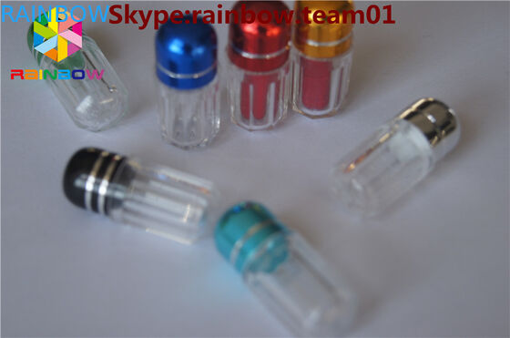 بطری های قرص قرص های خالی برای فروش بطری قرص های جنسی با حلقه کلاه کپسول شکل ظروف قرص بطری های عمده فروشی