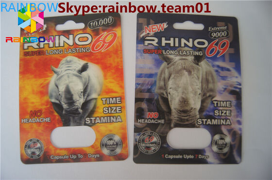rhino7 & rhino 25 ظرف شکل کپسول خالی کپسول های پلاستیکی شفاف