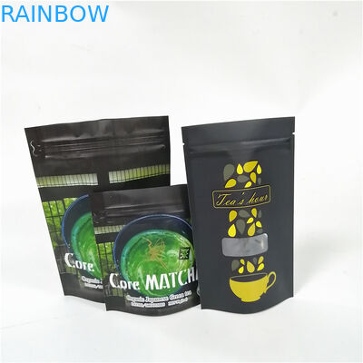 کیسه های پلاستیکی بسته بندی شده پودر پروتئین کیسه های پلاستیکی مات چاپ کیستوم ایستاده کیسه های فویل mylar