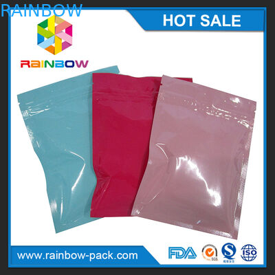 بوی سفارشی ضد آلومینیوم قابل انعطاف mylar ziplock کیسه بوی بزرگی اثبات ziplock آلومینیوم فویل کیسه فویل سیاه ziplock