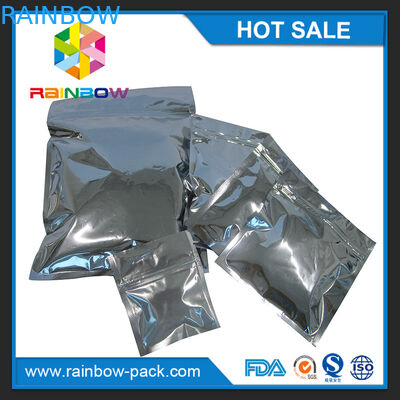 کیسه سفارشی فویل لمینت مینی ziplock mylar برای قرص های پزشکی تلگراف ظاهری قفل زیپ کیسه های پلاستیکی