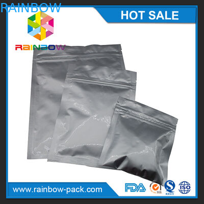 کیسه سفارشی فویل لمینت مینی ziplock mylar برای قرص های پزشکی تلگراف ظاهری قفل زیپ کیسه های پلاستیکی