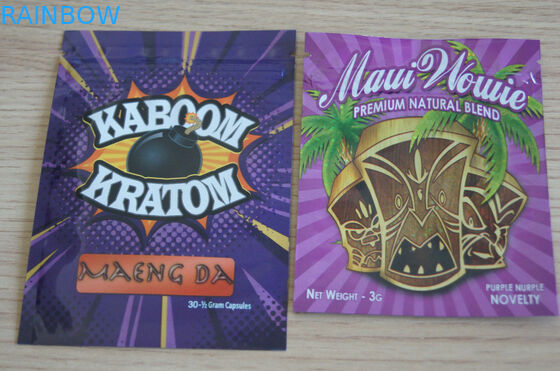 1G 3g 4g 5g 10 گرم کیسه ای از بسته بندی لوازم آرایشی و بهداشتی گیاهی، کیسه ادویه کوچک Ziplock