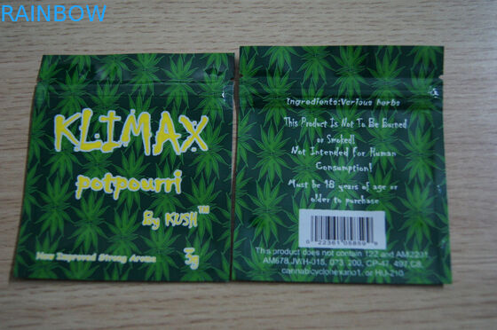 4G 5G 10G کیسه های پوپولوری خالی، Scooby Snax ادویه جات ترشی جات بسته بندی جوهر چاپ