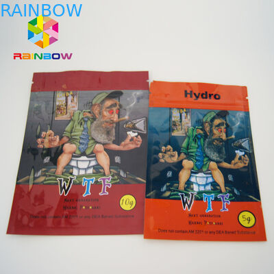 کیسه شیرین Canabis پودر شیمیایی پودر حرارتی کوچک با زیپ و پاره پاره