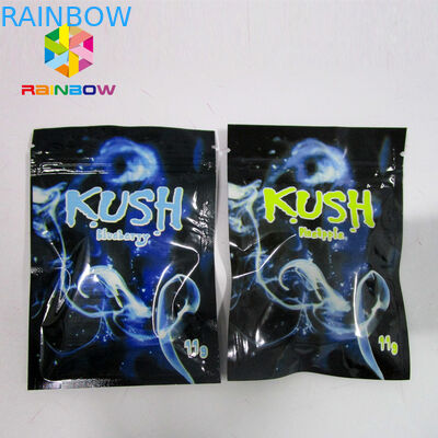 بسته بندی لوازم آرایشی و بهداشتی ادویه ای قابل تعویض، کیسه های ziplock mylar One Side Clear