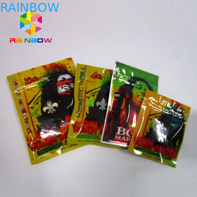 بسته بندی لوازم آرایشی و بهداشتی ادویه ای قابل تعویض، کیسه های ziplock mylar One Side Clear