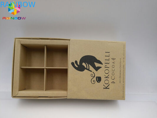 کیسه کاغذ PVC / Kraft سفارشی چاپ شده، جعبه بسته بندی هدیه با پنجره شفاف