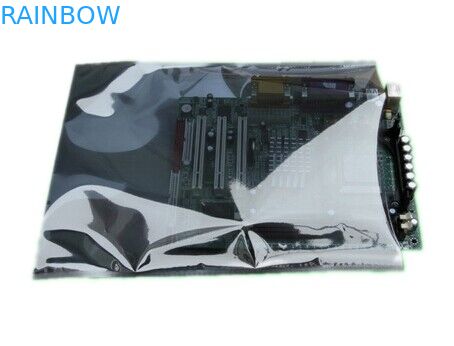 کیسه قفل نقره ای بزرگ کیسه ضد استاتیک شفاف / نیمه شفاف نایلون