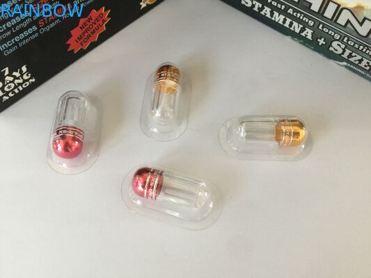 بطری های قرص های پلاستیکی ایزو برای مردان بطری های بسته بندی برای اسب سیاه / شام پانتری