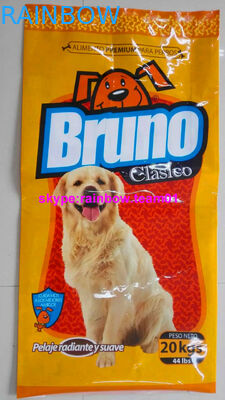 گربه سفارشی حیوان خانگی مواد غذایی کیسه حرارتی مهر و موم حیوان خانگی Gusset Bag SGS صدور گواهینامه