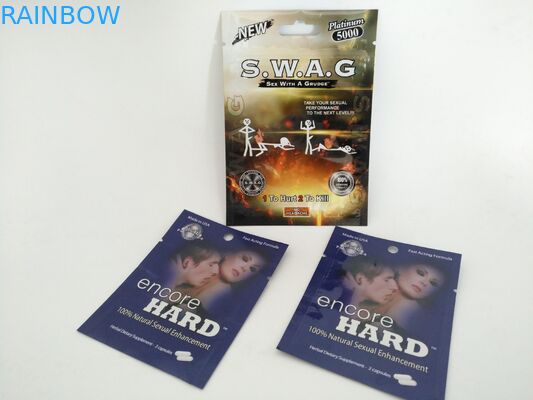 قرص پزشکی بسته بندی کیسه فویل رطوبت اثبات ورقه ورقه کیسه قرص فویل مایلار