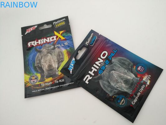 قرص پزشکی بسته بندی کیسه فویل رطوبت اثبات ورقه ورقه کیسه قرص فویل مایلار