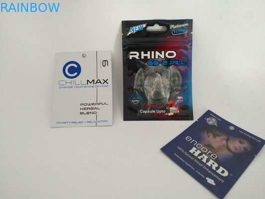 بسته بندی کیسه های بسته بندی فویل مواد غذایی بسته بندی کیسه های قرص Ziplock سخت پزشکی