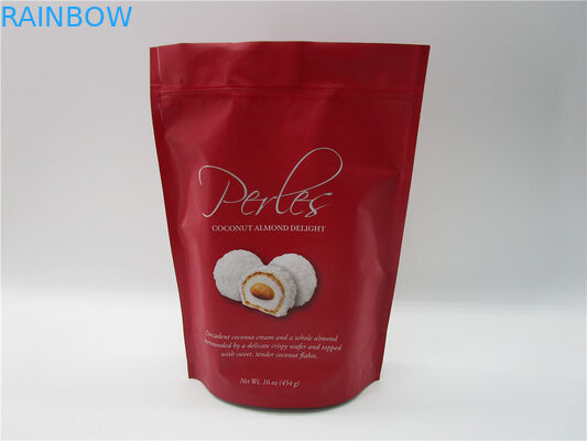 سفارشی چاپ قابل استفاده مجدد ایستاده Ziplock کیسه کوکی چیپ فویل کیسه بسته بندی