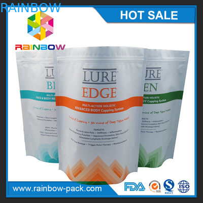 مات آرم سفارشی چاپ مطبوعات Ziplock کیف با پایه پایین