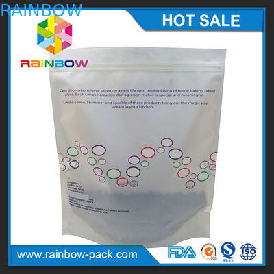 مات آرم سفارشی چاپ مطبوعات Ziplock کیف با پایه پایین