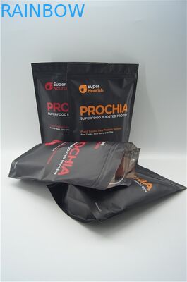 درجه مواد غذایی بپوشید کیسه با زیپ برای بسته بندی پودر لرزش